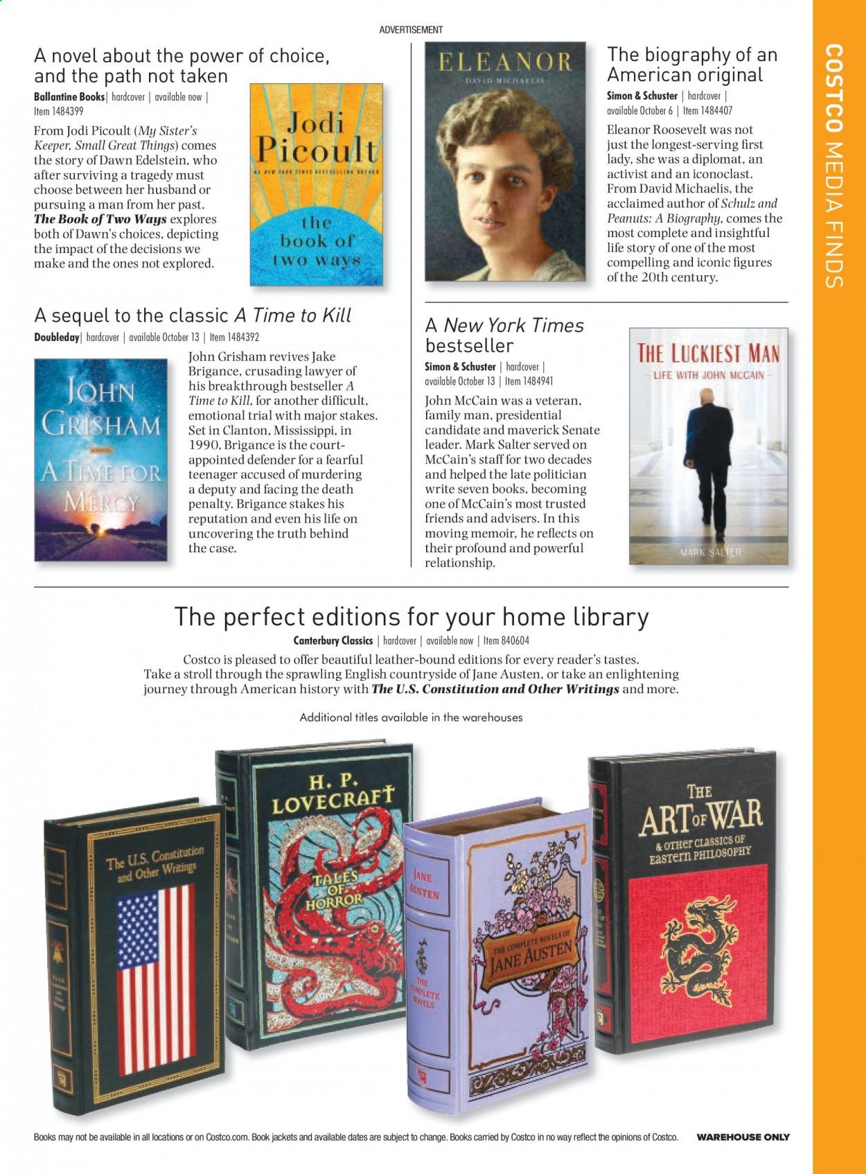 Costco Weekly Ad Flyer October 1 to October 31