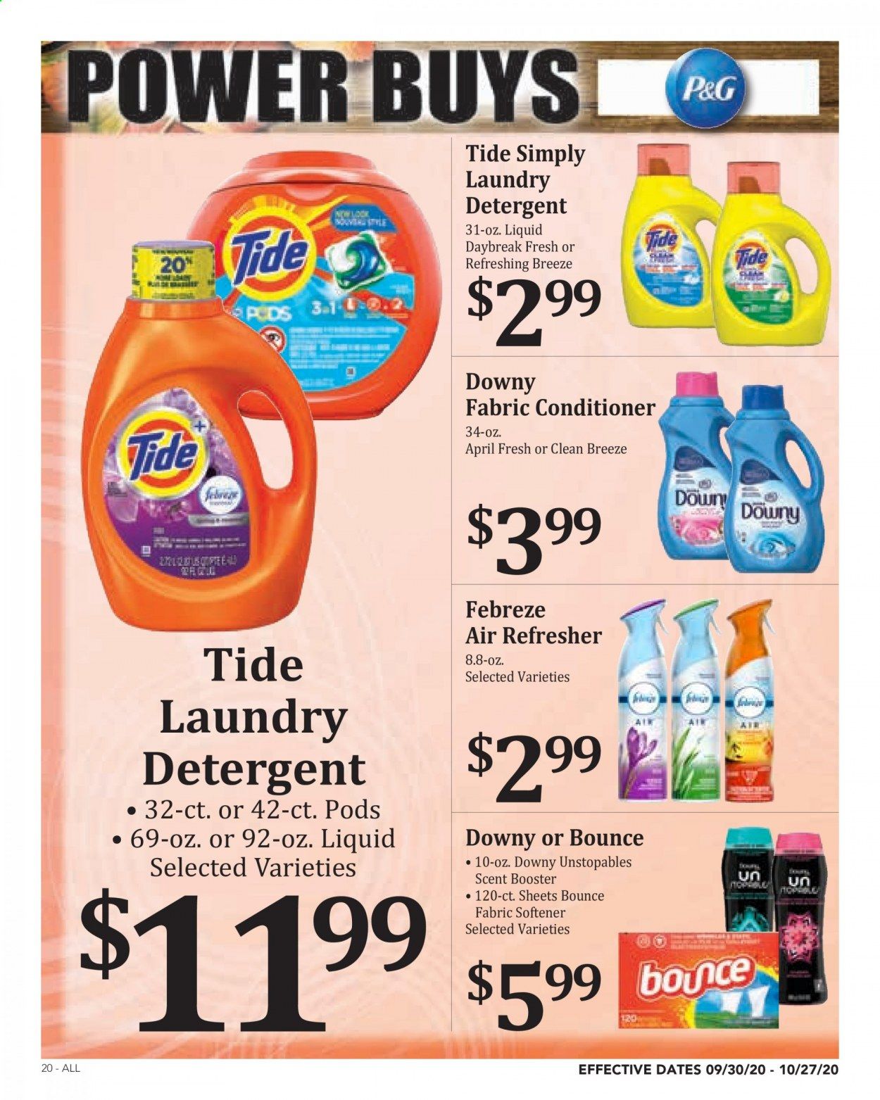Rosauers Weekly Ad Flyer September 30 to October 27