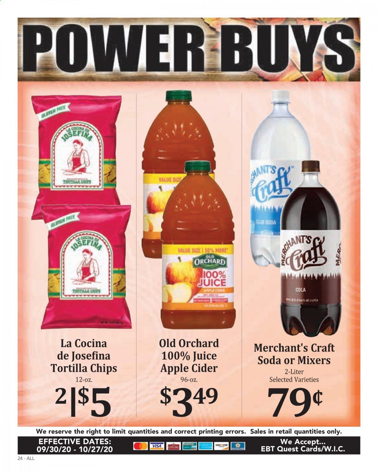 Rosauers Weekly Ad Flyer September 30 to October 27