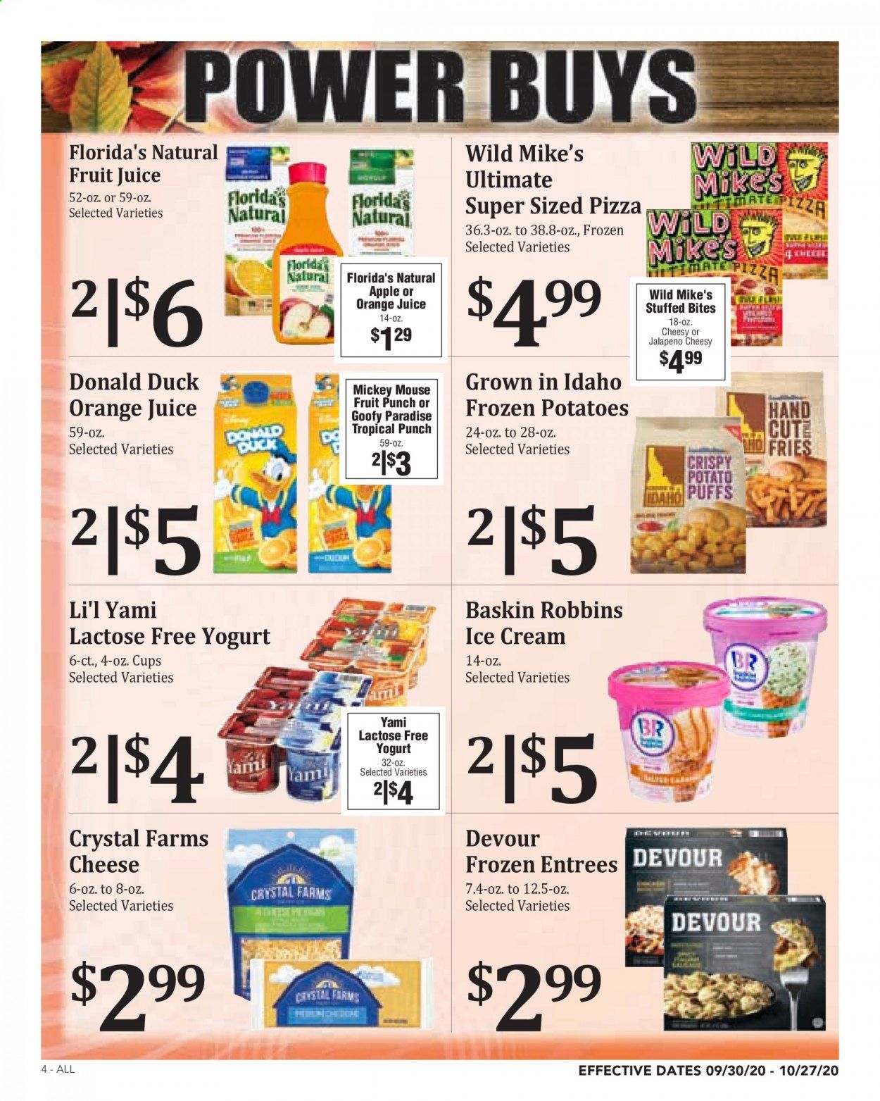 Rosauers Weekly Ad Flyer September 30 to October 27