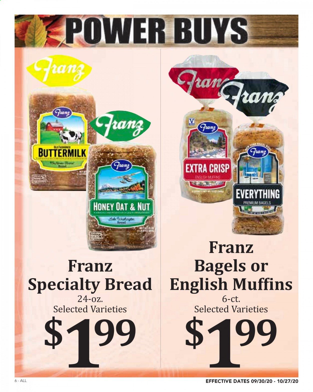Rosauers Weekly Ad Flyer September 30 to October 27