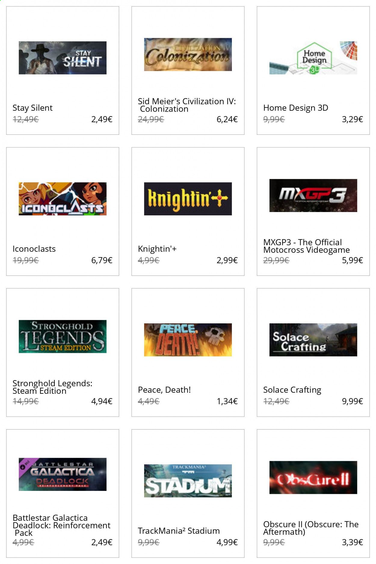 Steam Weekly Ad Flyer October 1 to October 8