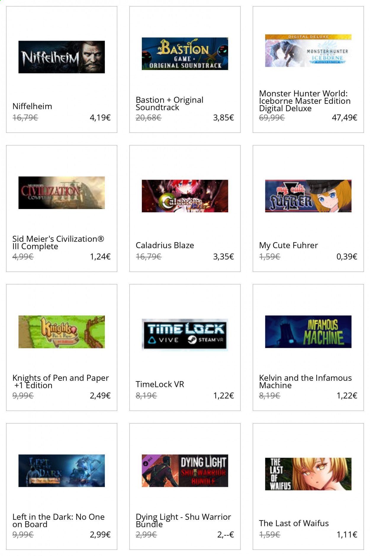 Steam Weekly Ad Flyer October 1 to October 8