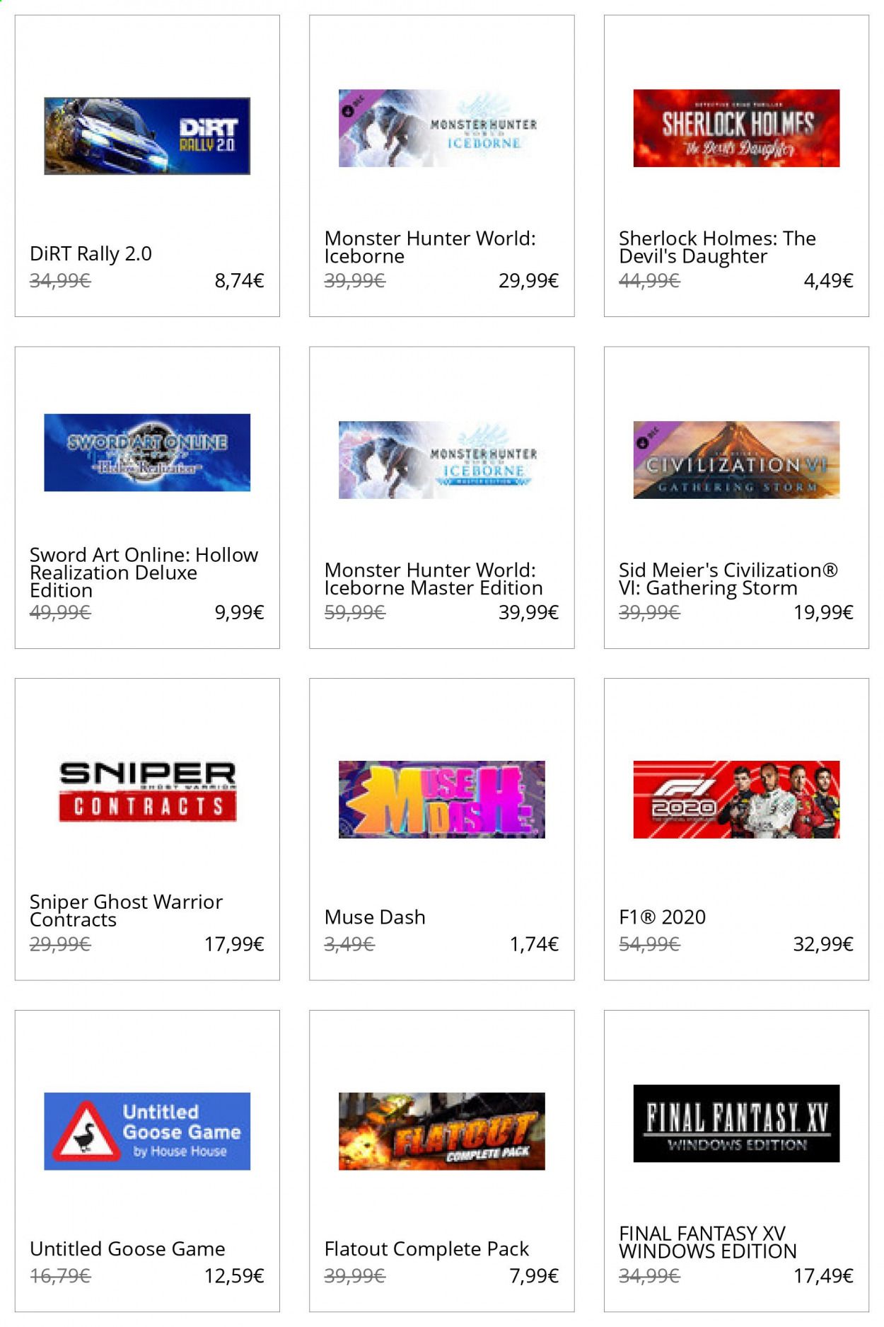 Steam Weekly Ad Flyer October 1 to October 8