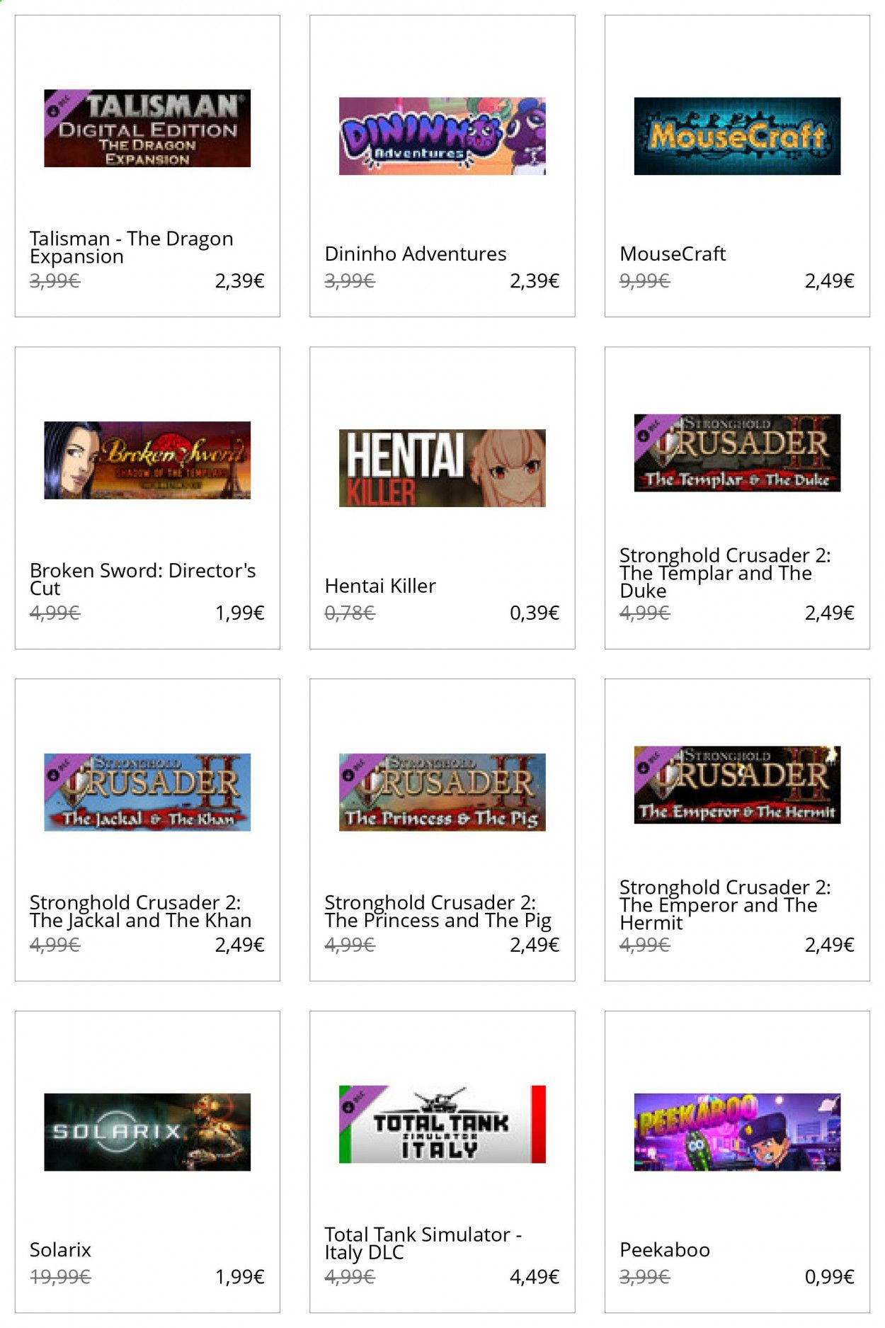 Steam Weekly Ad Flyer October 1 to October 8
