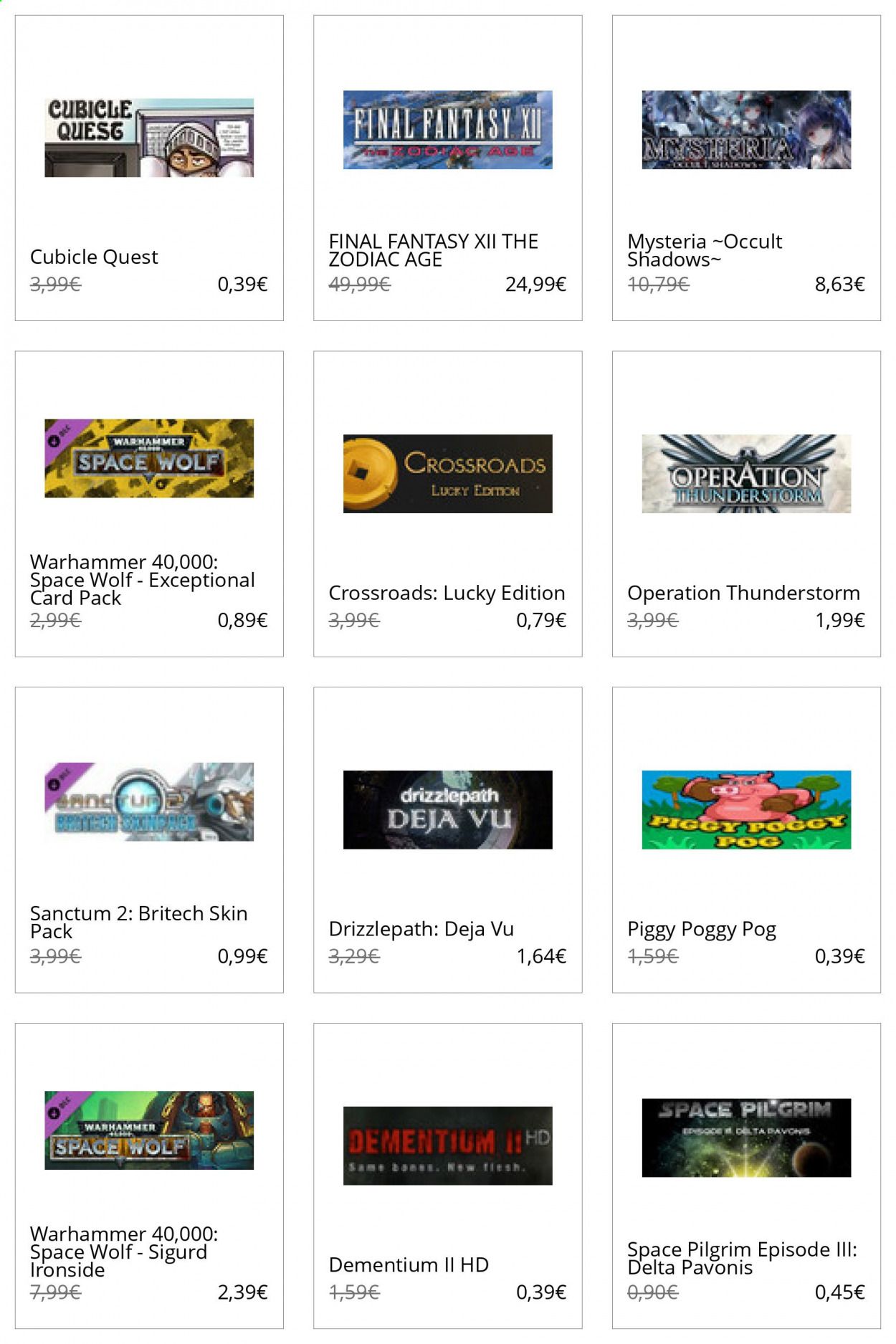 Steam Weekly Ad Flyer October 1 to October 8