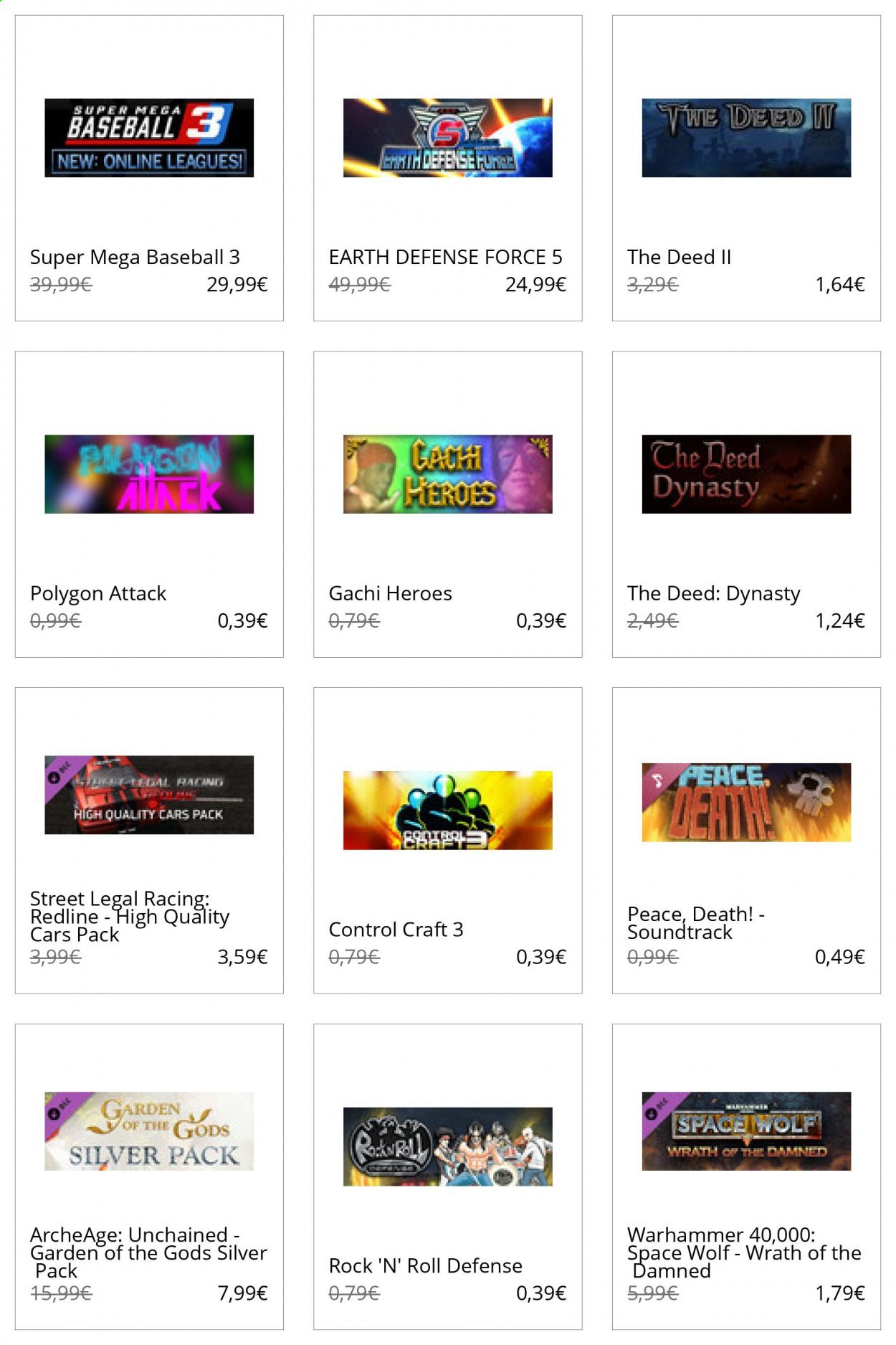 Steam Weekly Ad Flyer October 1 to October 8