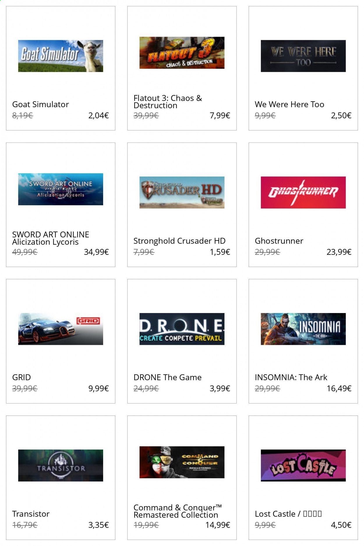 Steam Weekly Ad Flyer October 1 to October 8