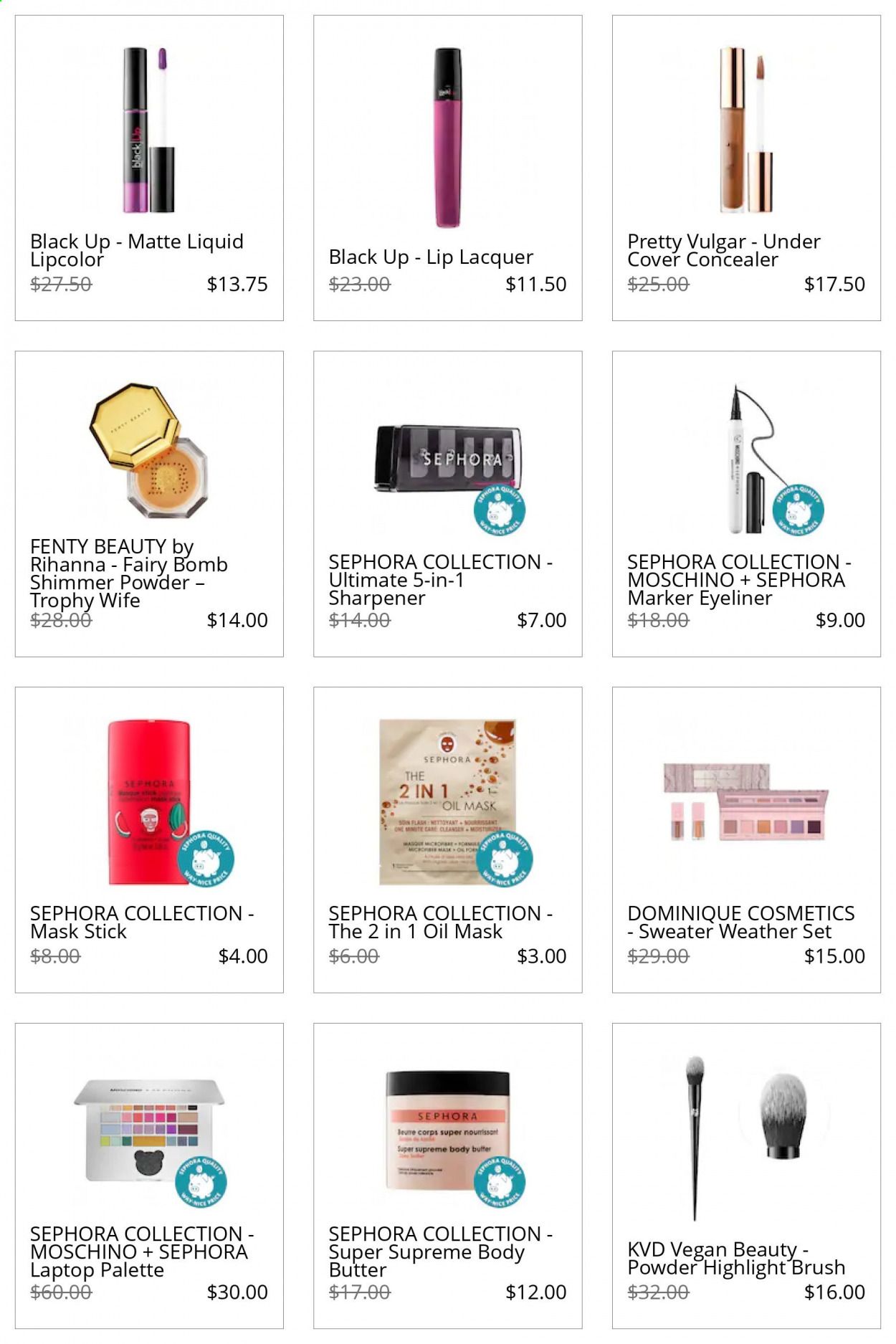 Sephora Weekly Ad Flyer October 1 to October 8