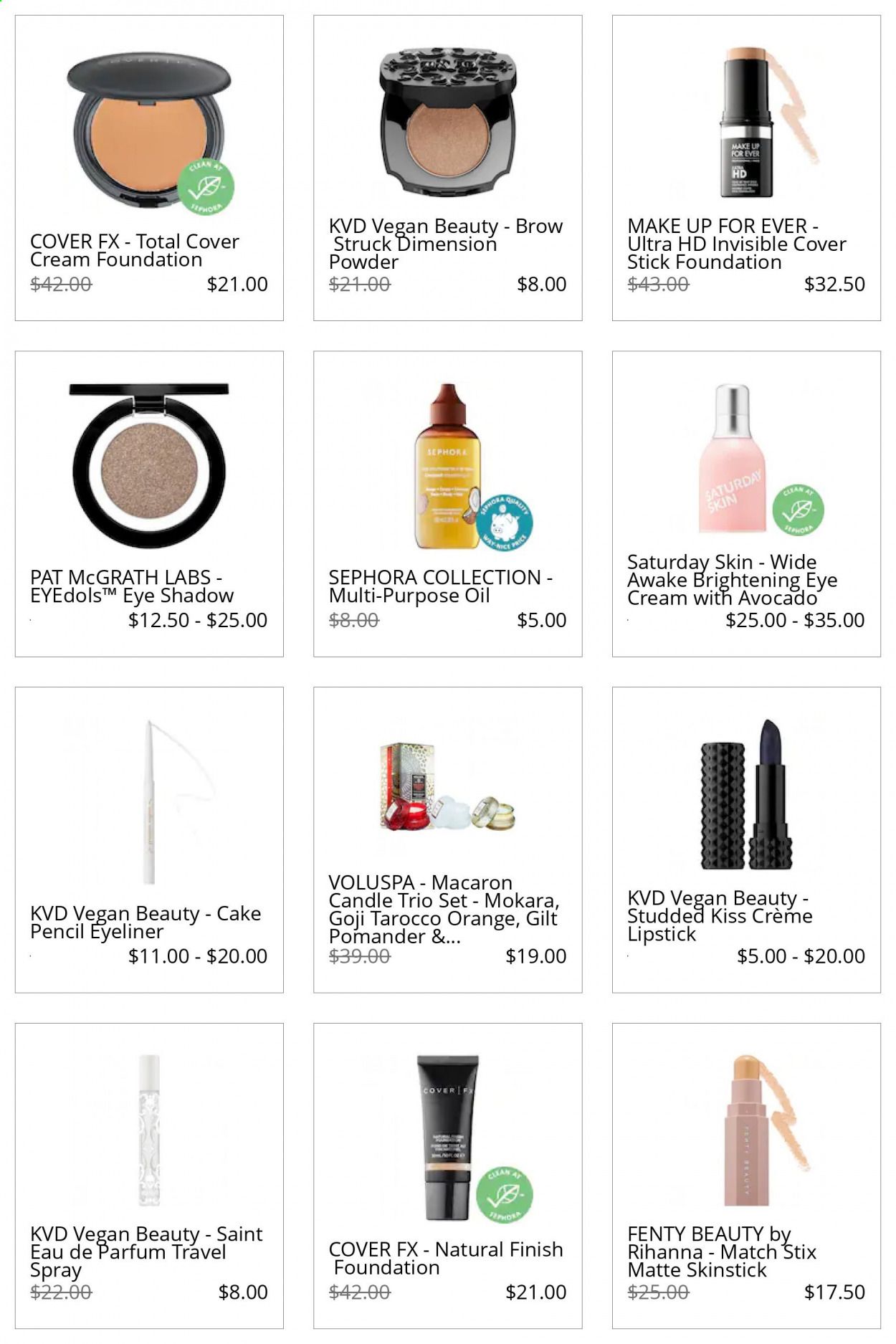 Sephora Weekly Ad Flyer October 1 to October 8