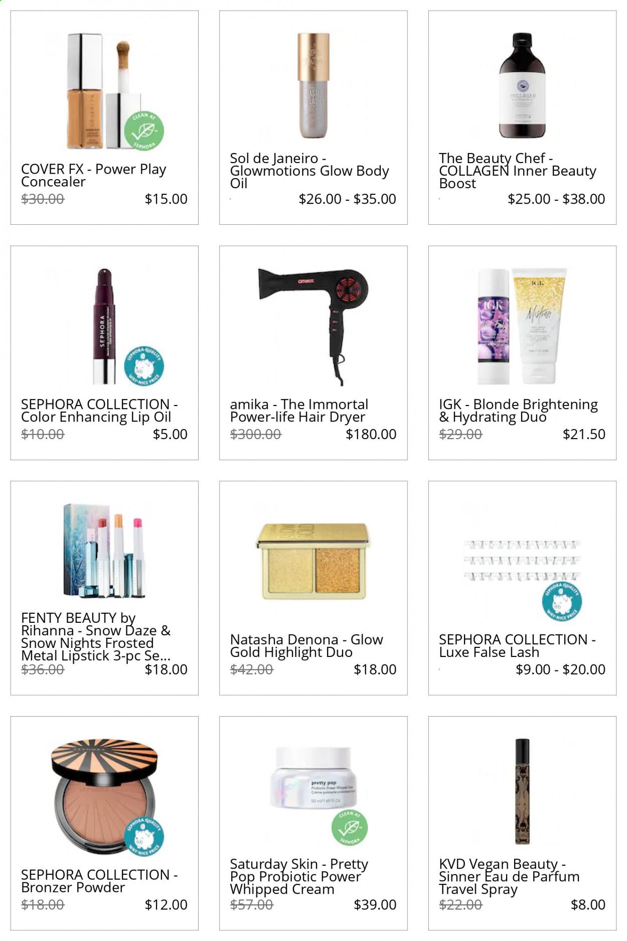 Sephora Weekly Ad Flyer October 1 to October 8