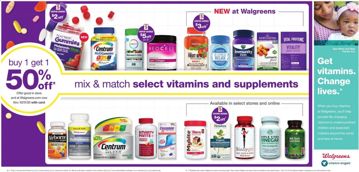 Walgreens Weekly Ad Flyer October 4 to October 10