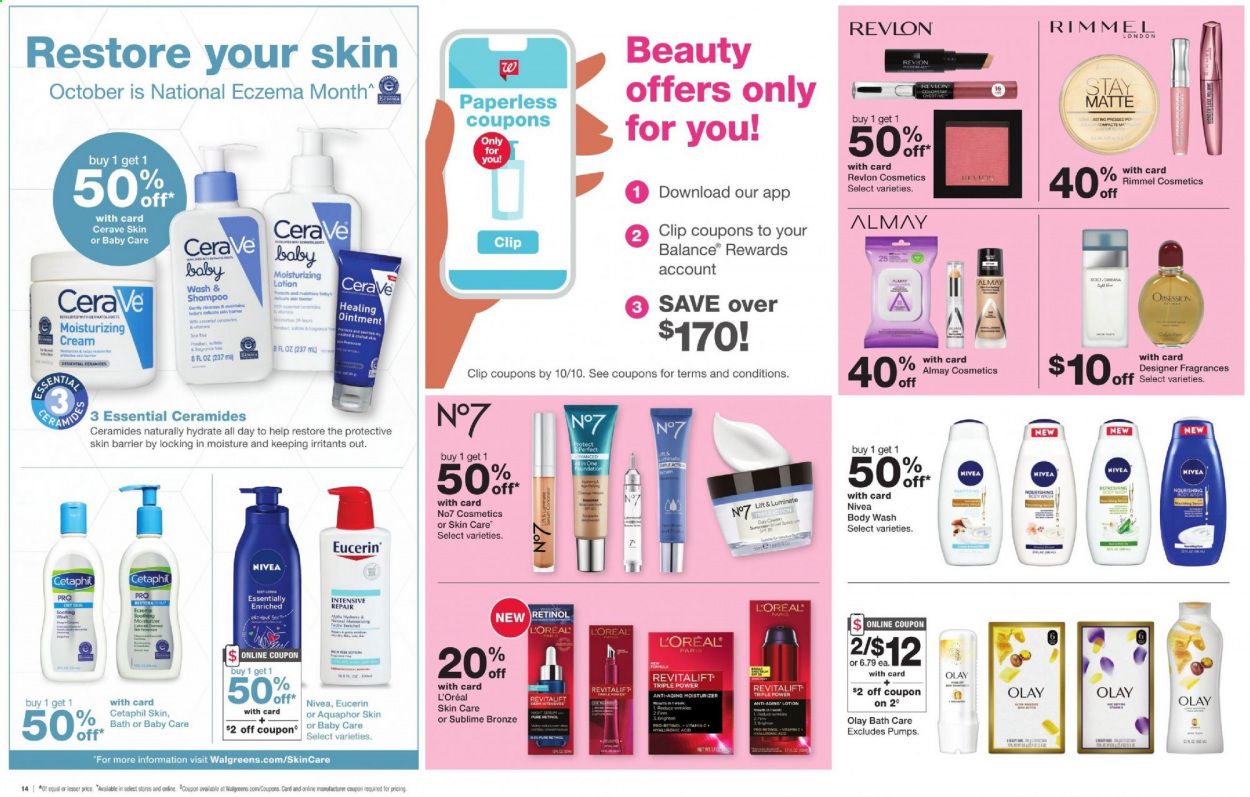 Walgreens Weekly Ad Flyer October 4 to October 10
