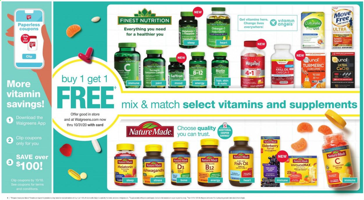 Walgreens Weekly Ad Flyer October 4 to October 10