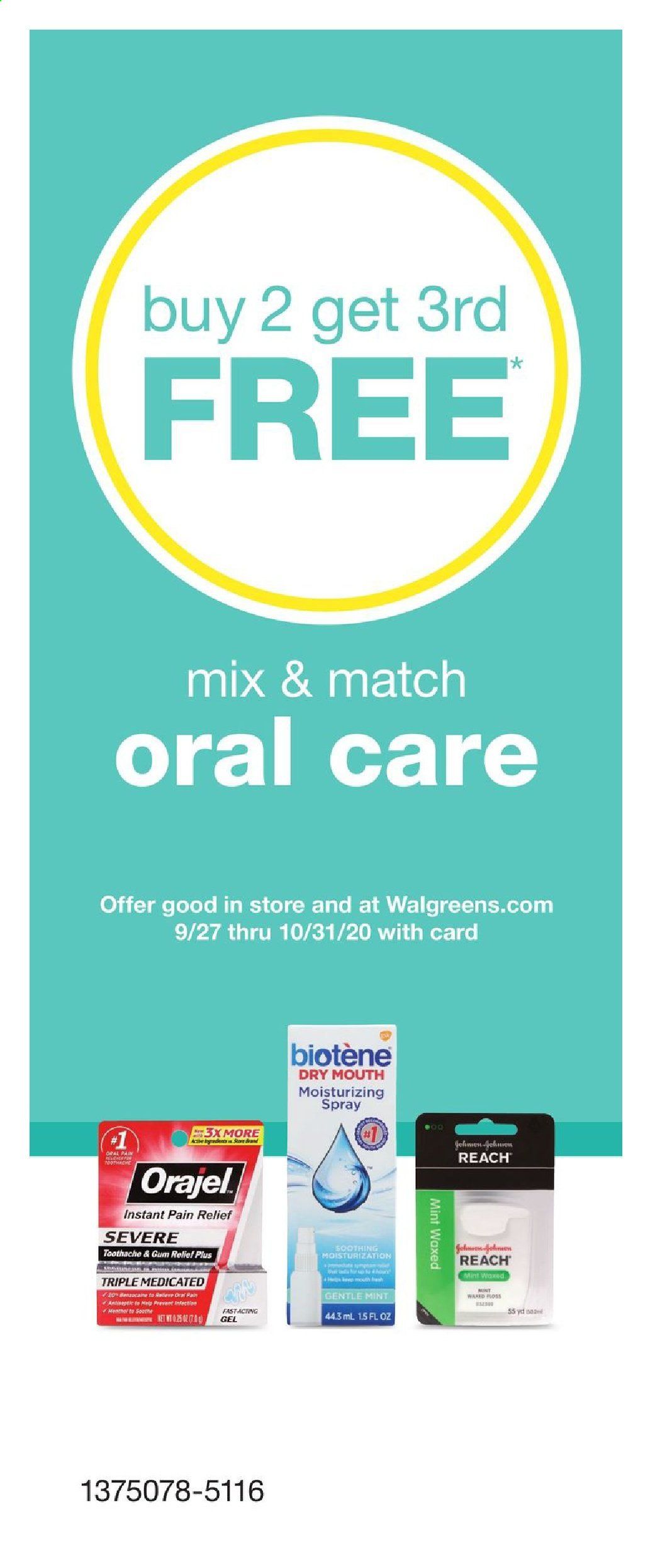 Walgreens Weekly Ad Flyer September 27 to October 31