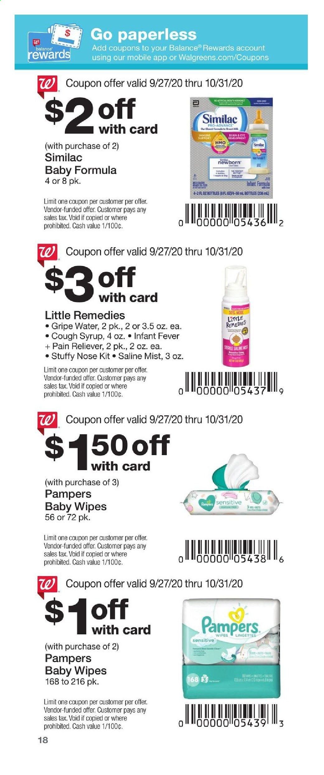 Walgreens Weekly Ad Flyer September 27 to October 31