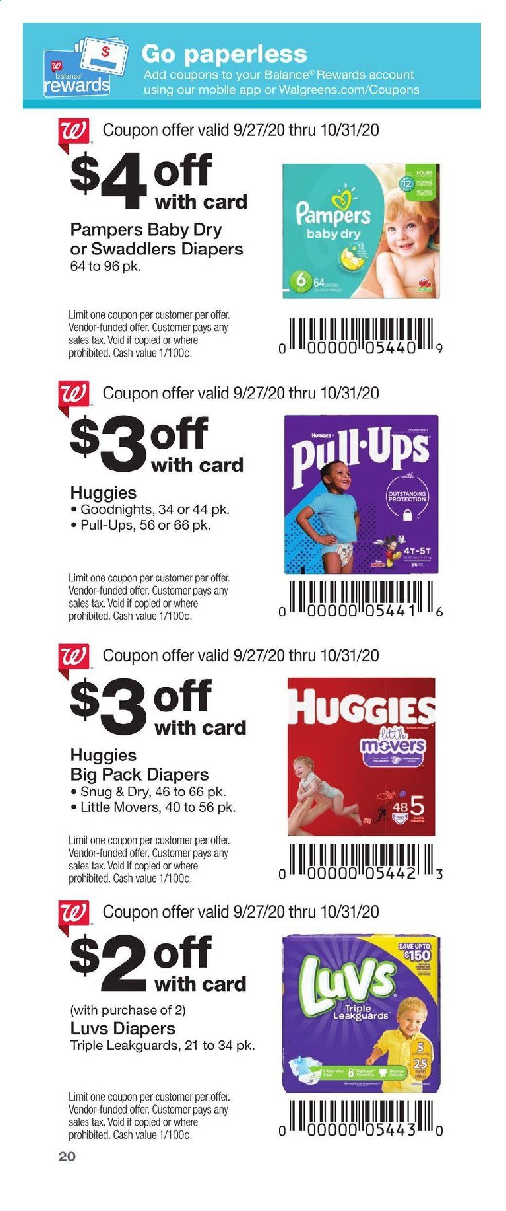 Walgreens Weekly Ad Flyer September 27 to October 31