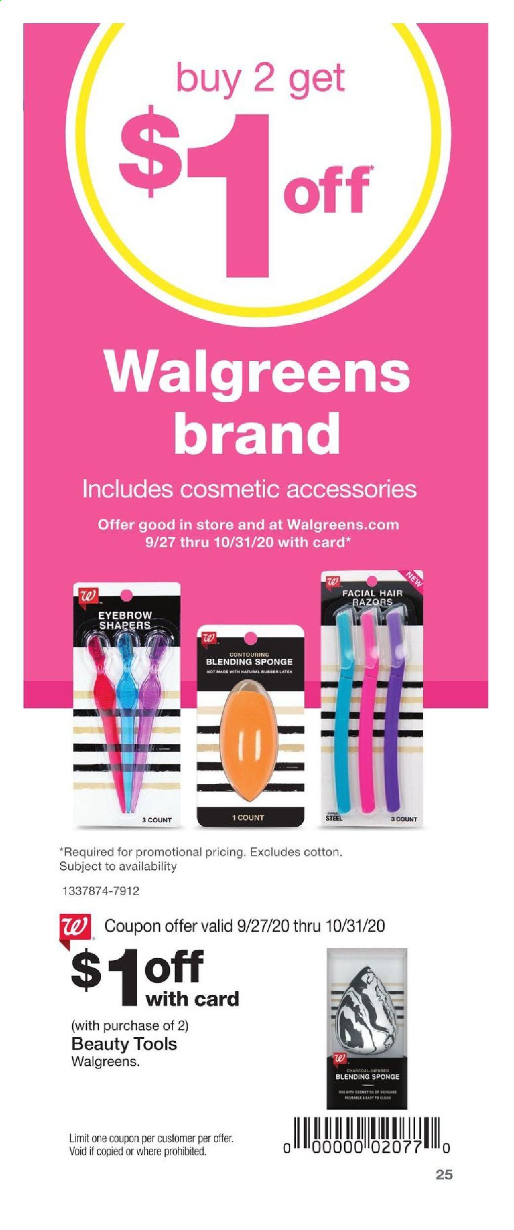 Walgreens Weekly Ad Flyer September 27 to October 31