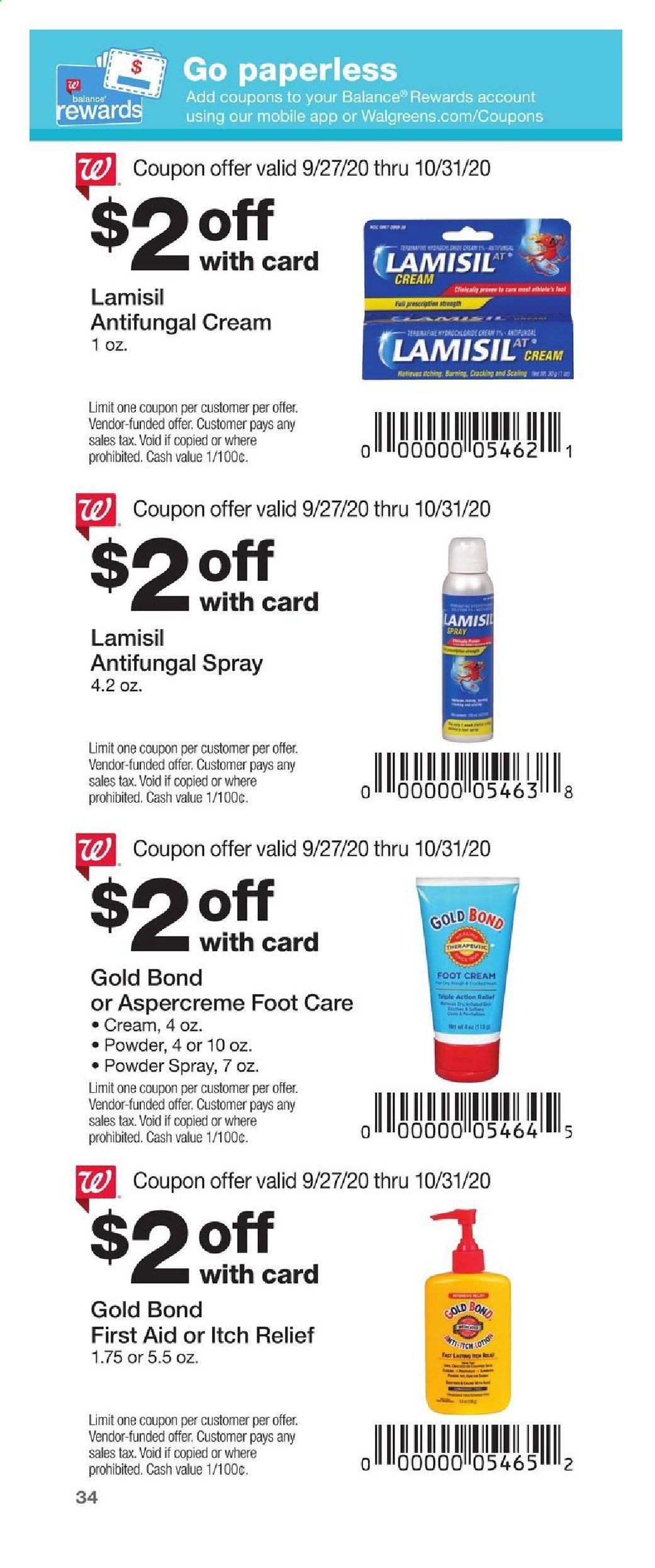 Walgreens Weekly Ad Flyer September 27 to October 31
