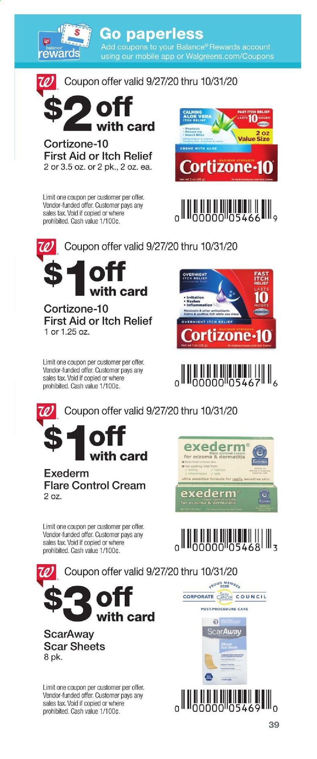 Walgreens Weekly Ad Flyer September 27 to October 31