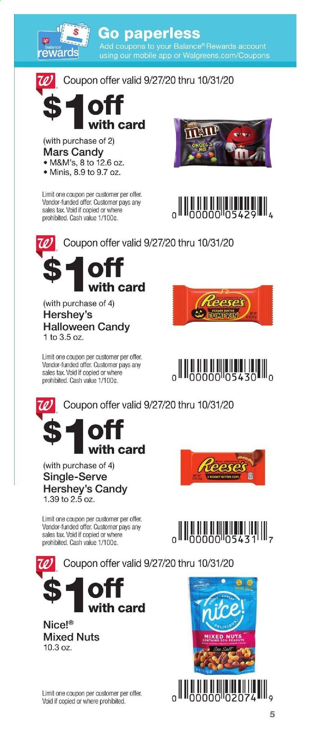 Walgreens Weekly Ad Flyer September 27 to October 31