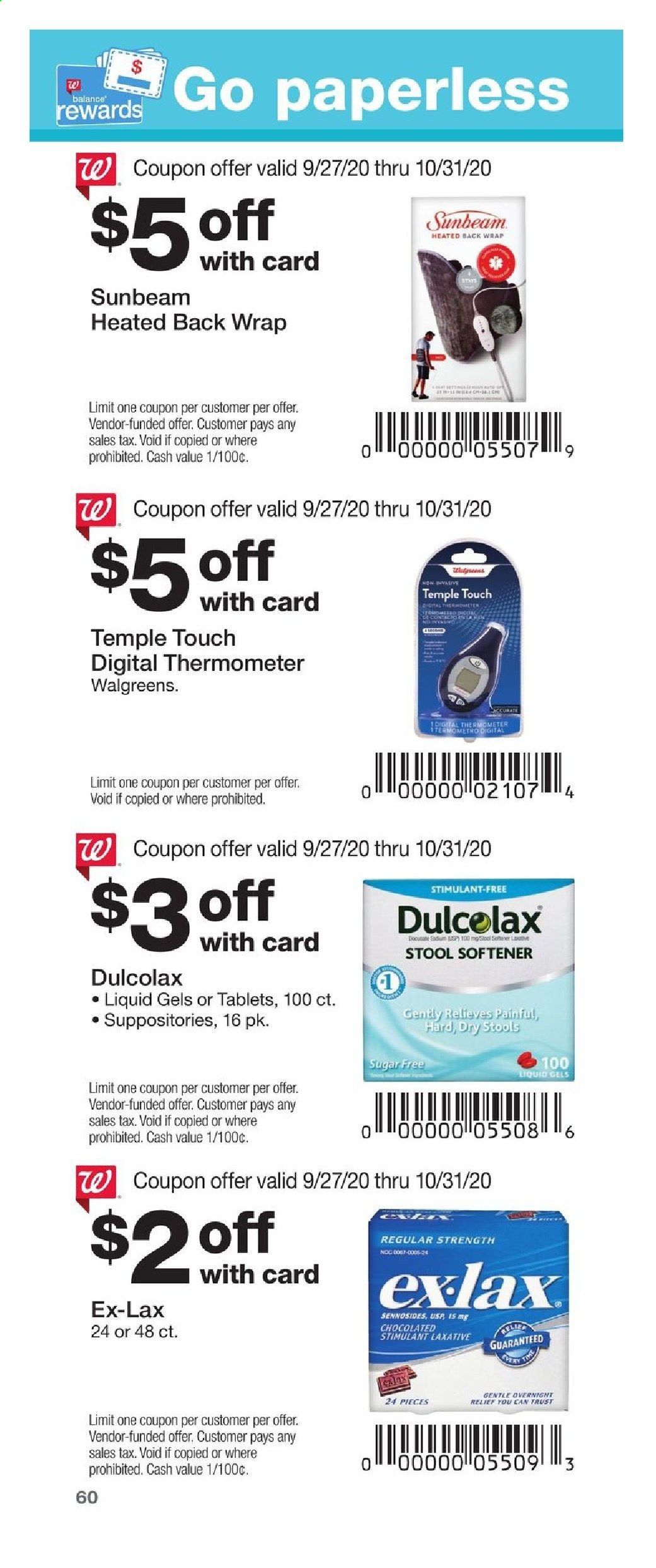 Walgreens Weekly Ad Flyer September 27 to October 31