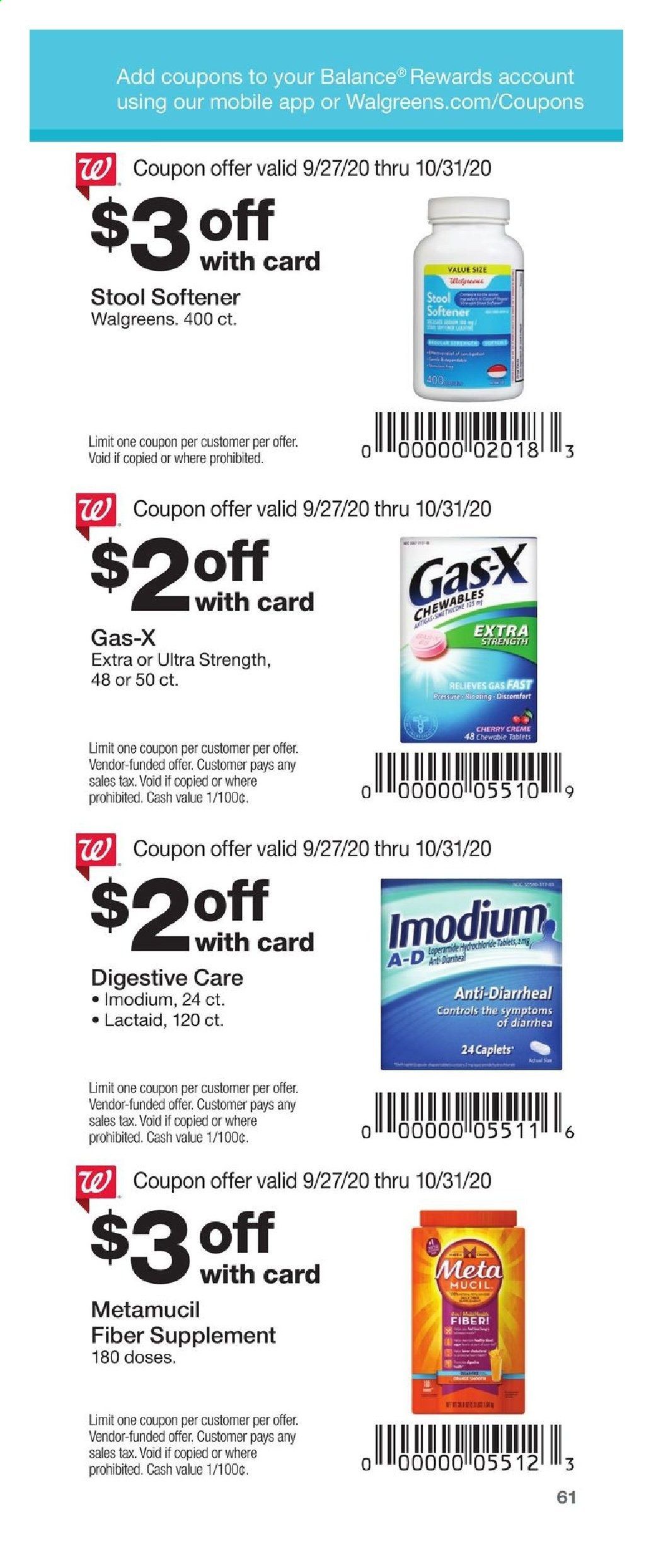 Walgreens Weekly Ad Flyer September 27 to October 31