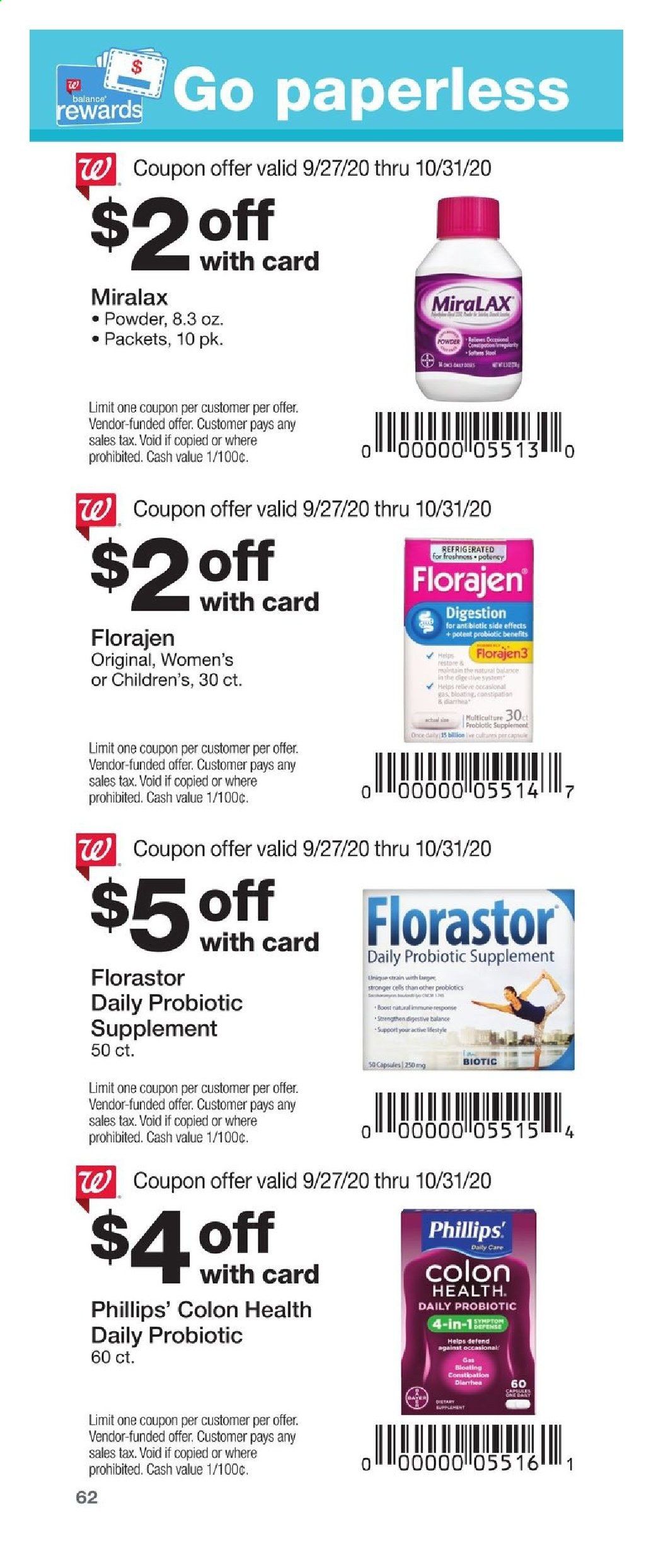 Walgreens Weekly Ad Flyer September 27 to October 31