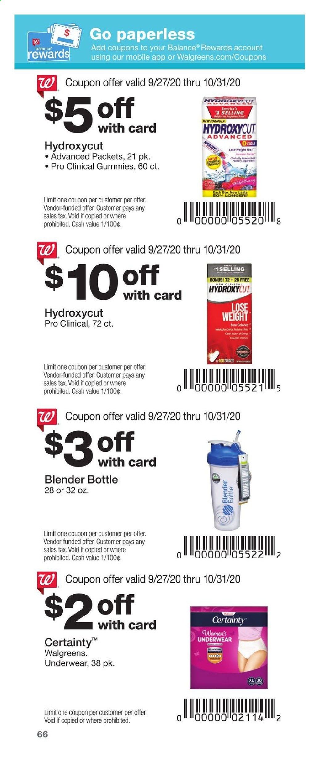 Walgreens Weekly Ad Flyer September 27 to October 31