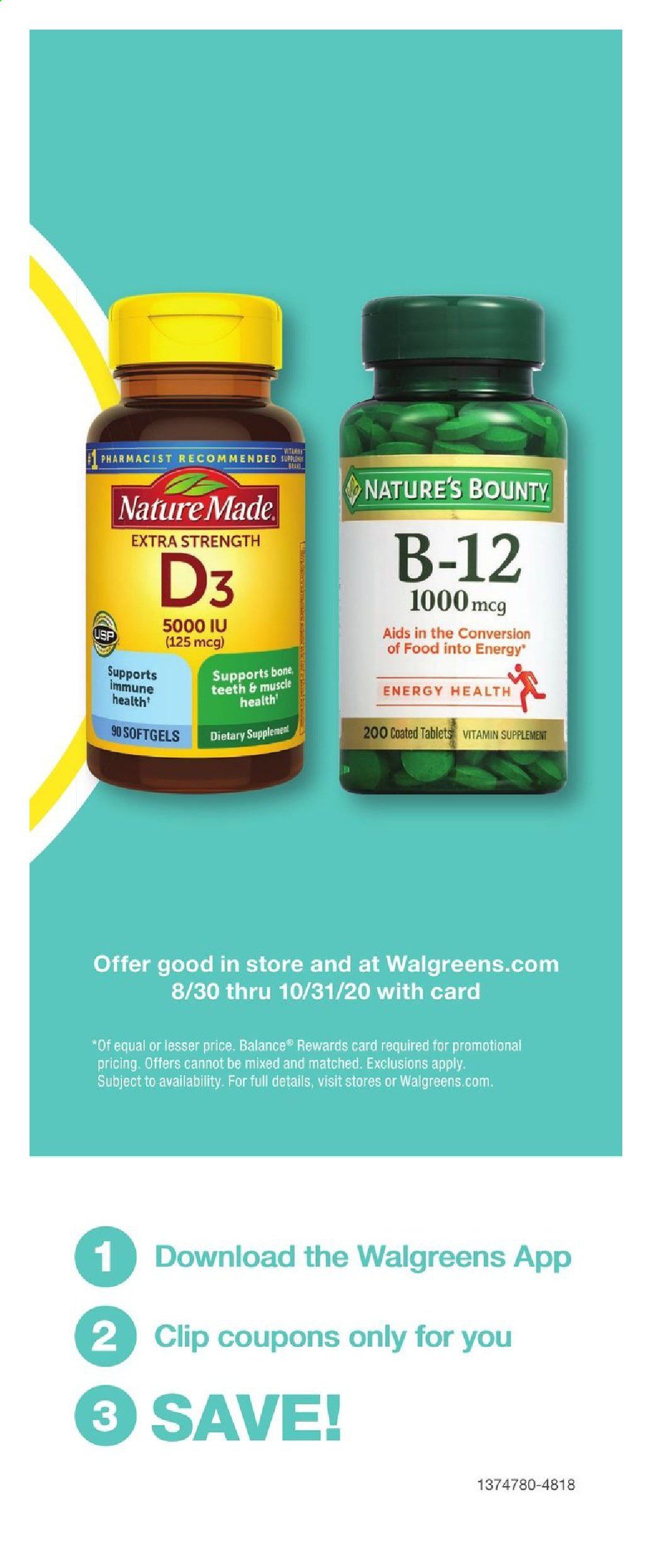 Walgreens Weekly Ad Flyer September 27 to October 31