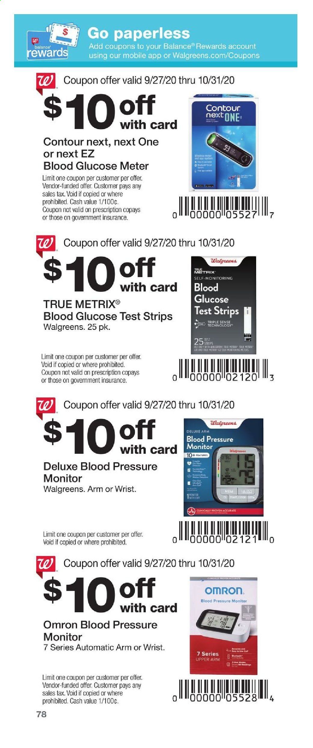 Walgreens Weekly Ad Flyer September 27 to October 31