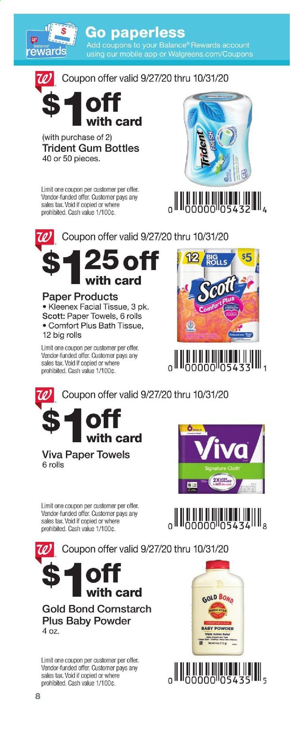 Walgreens Weekly Ad Flyer September 27 to October 31
