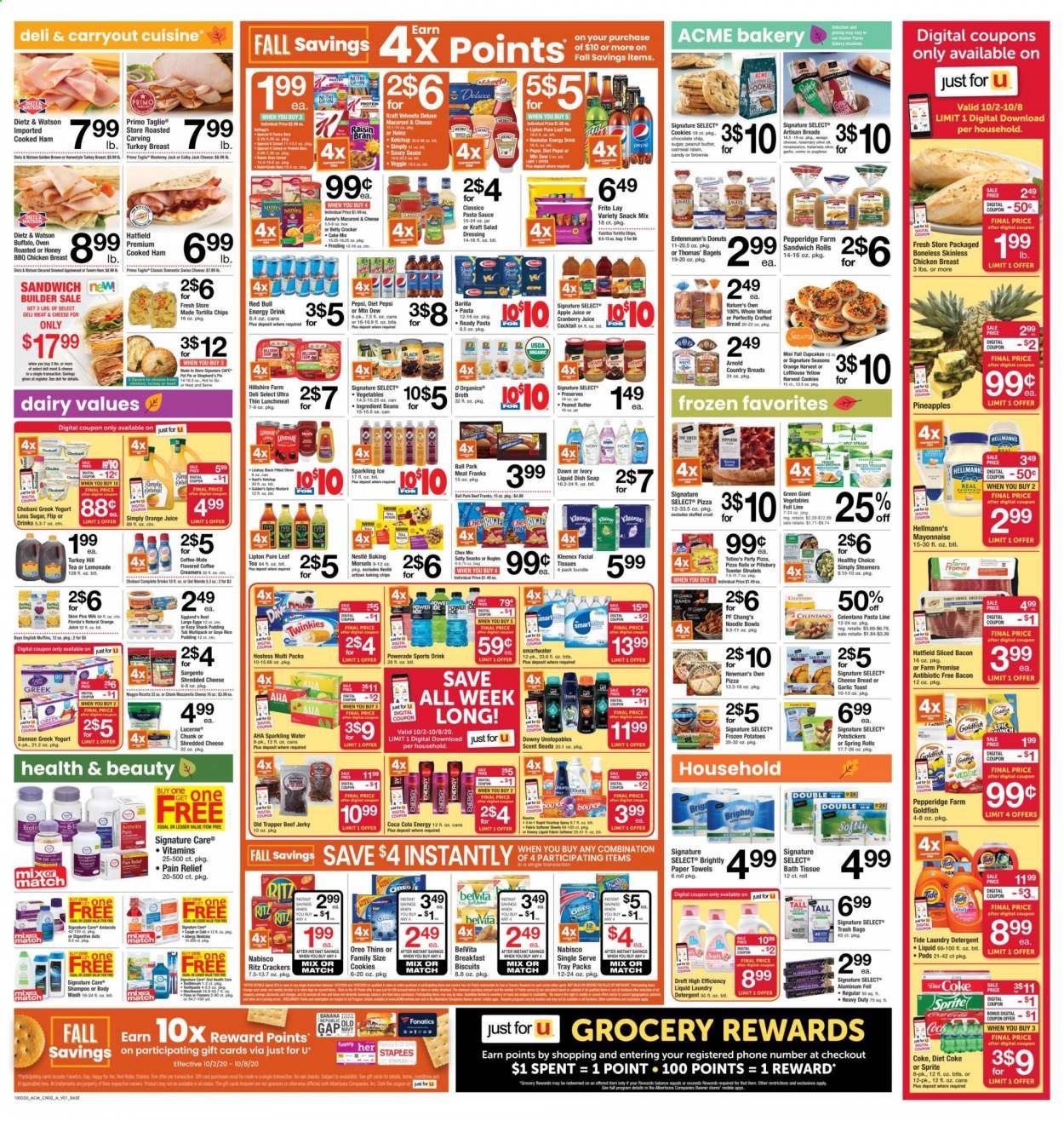 ACME Weekly Ad Flyer October 2 to October 8
