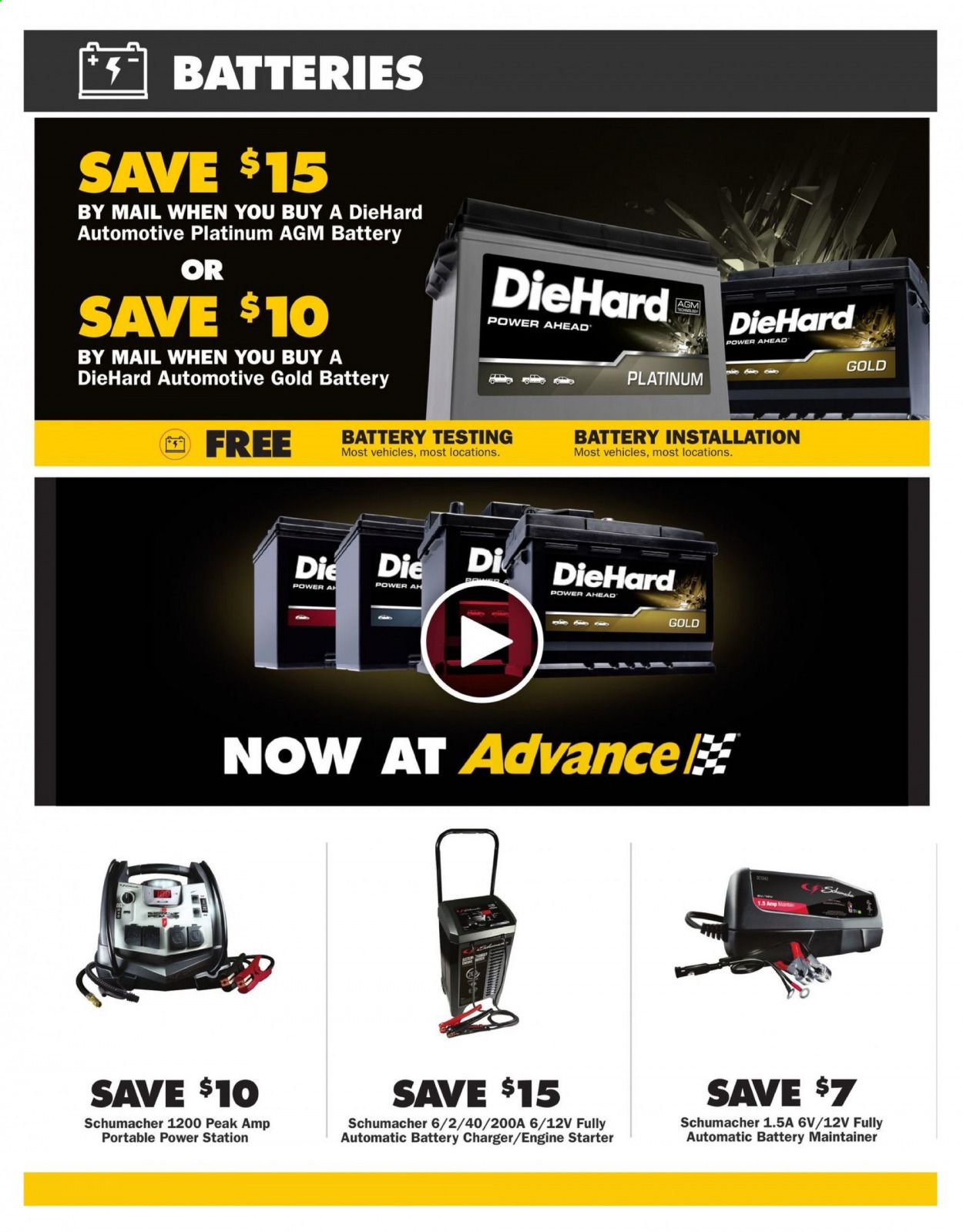 Advance Auto Parts Weekly Ad Flyer October 1 to October 28