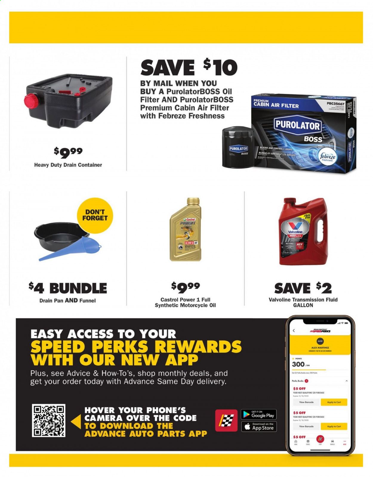 Advance Auto Parts Weekly Ad Flyer October 1 to October 28