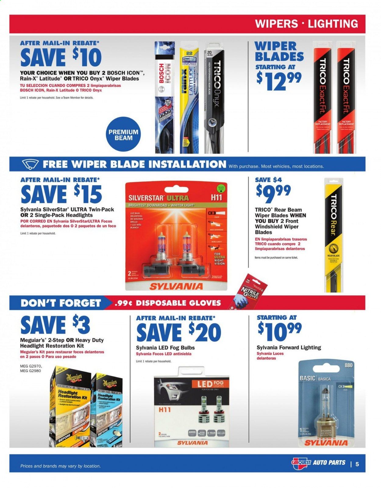 Carquest Weekly Ad Flyer October 1 to October 28