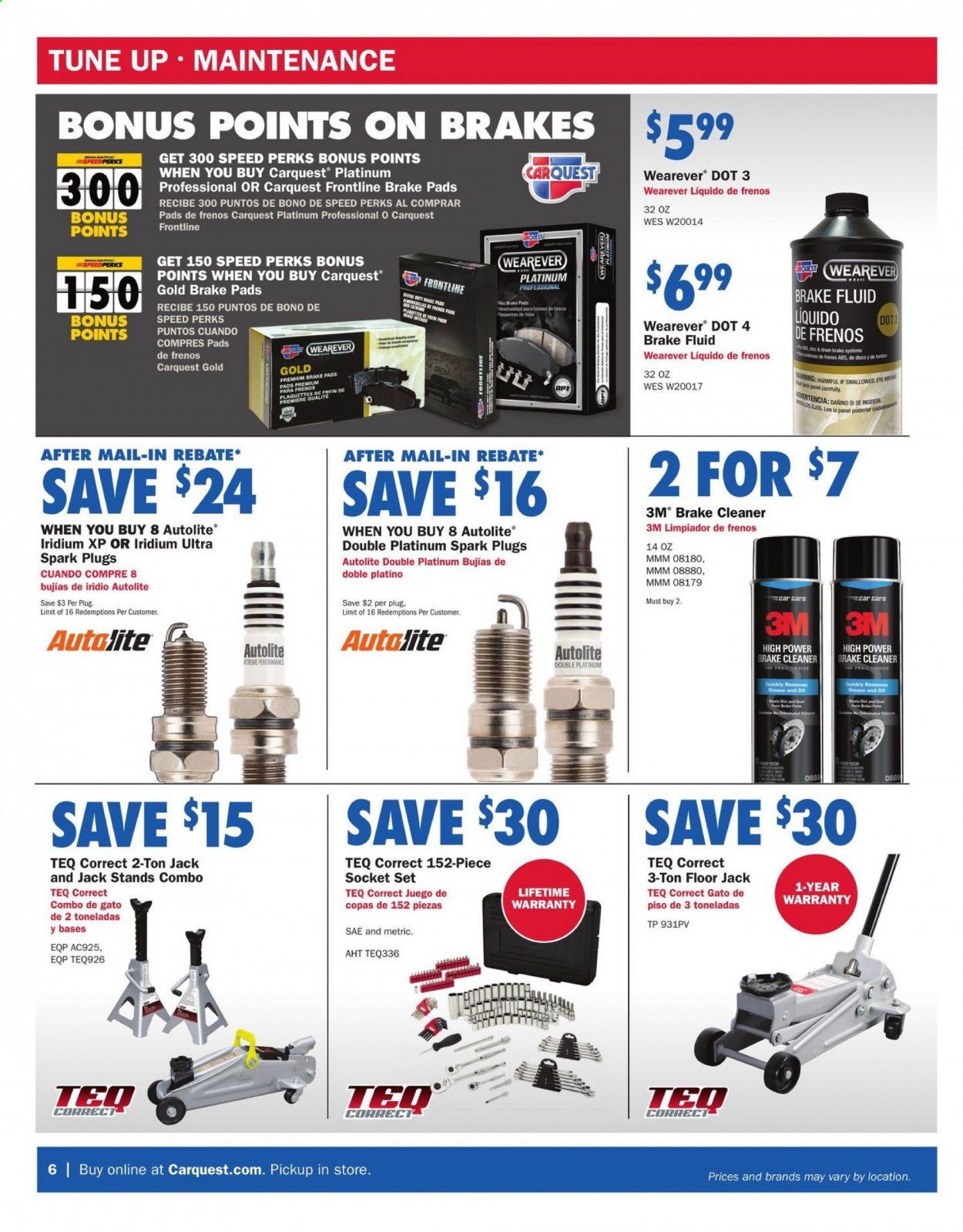 Carquest Weekly Ad Flyer October 1 to October 28