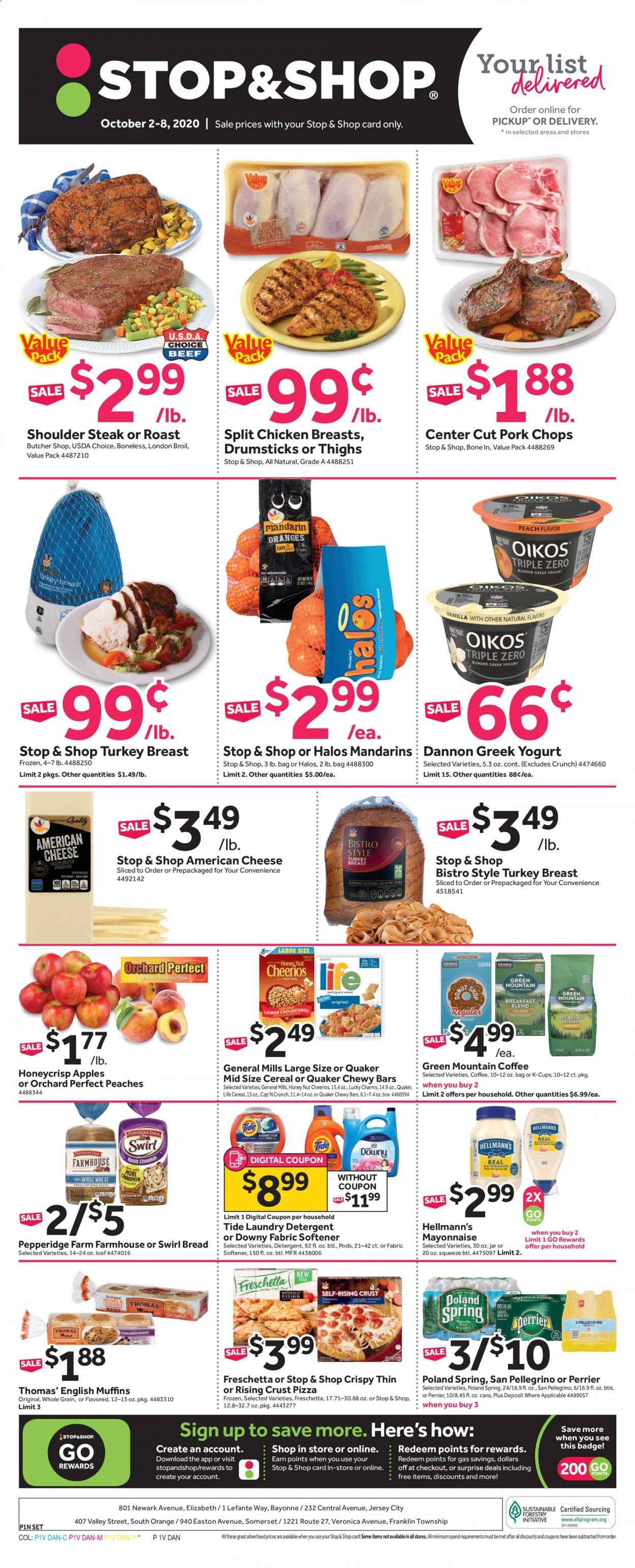Stop & Shop (NJ) Weekly Ad Flyer October 2 to October 8