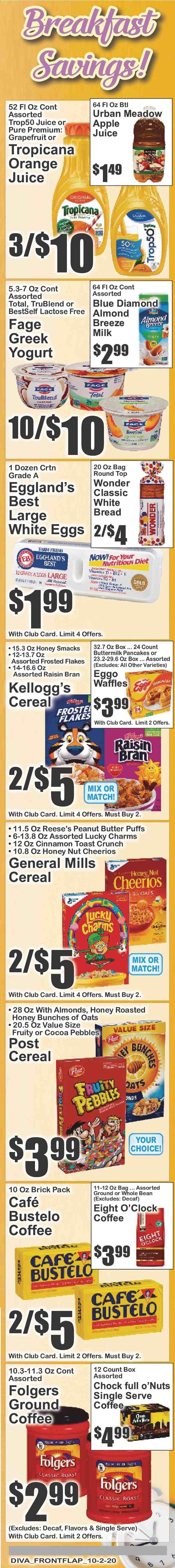 Key Food (NY) Weekly Ad Flyer October 2 to October 8