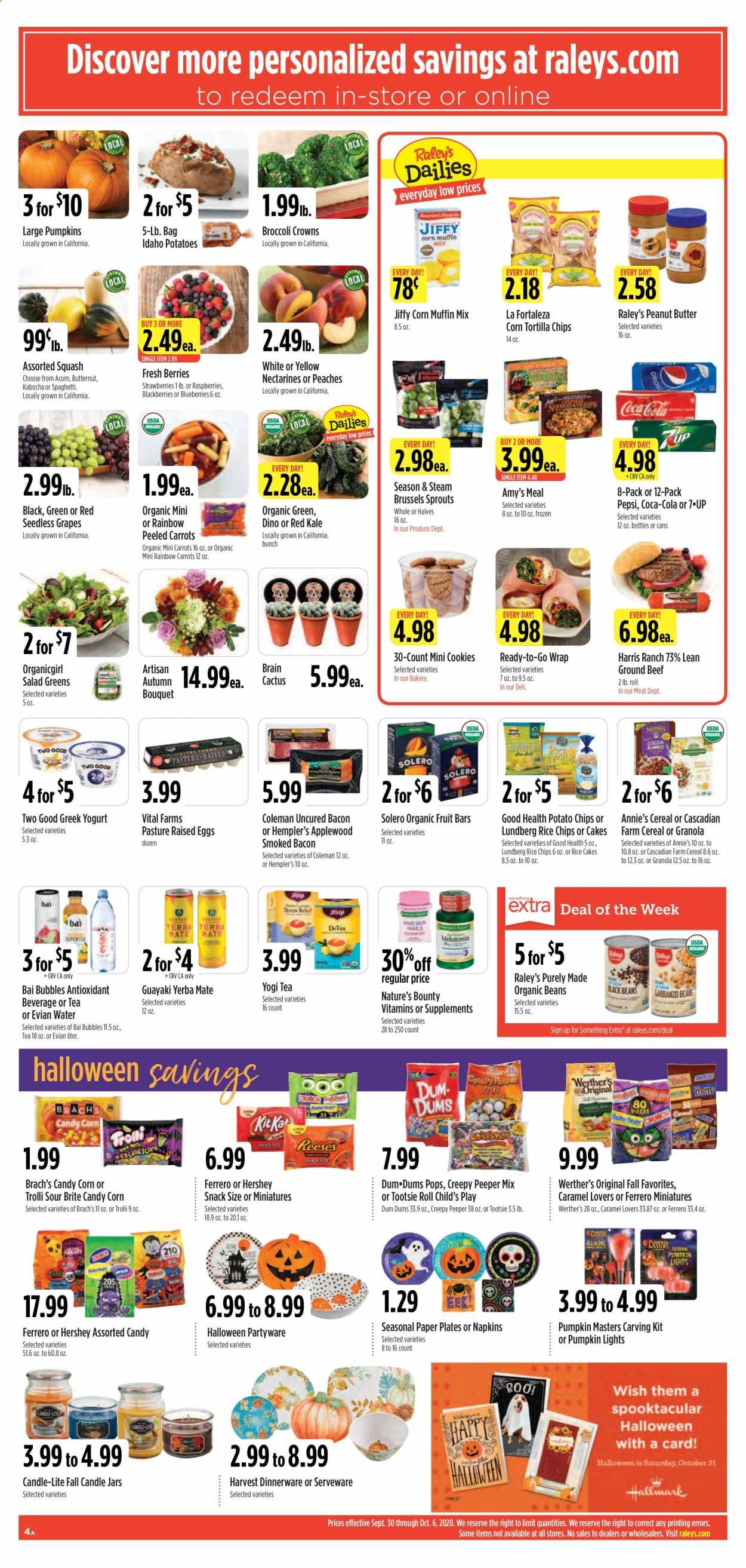 Raley's Weekly Ad Flyer September 30 to October 6
