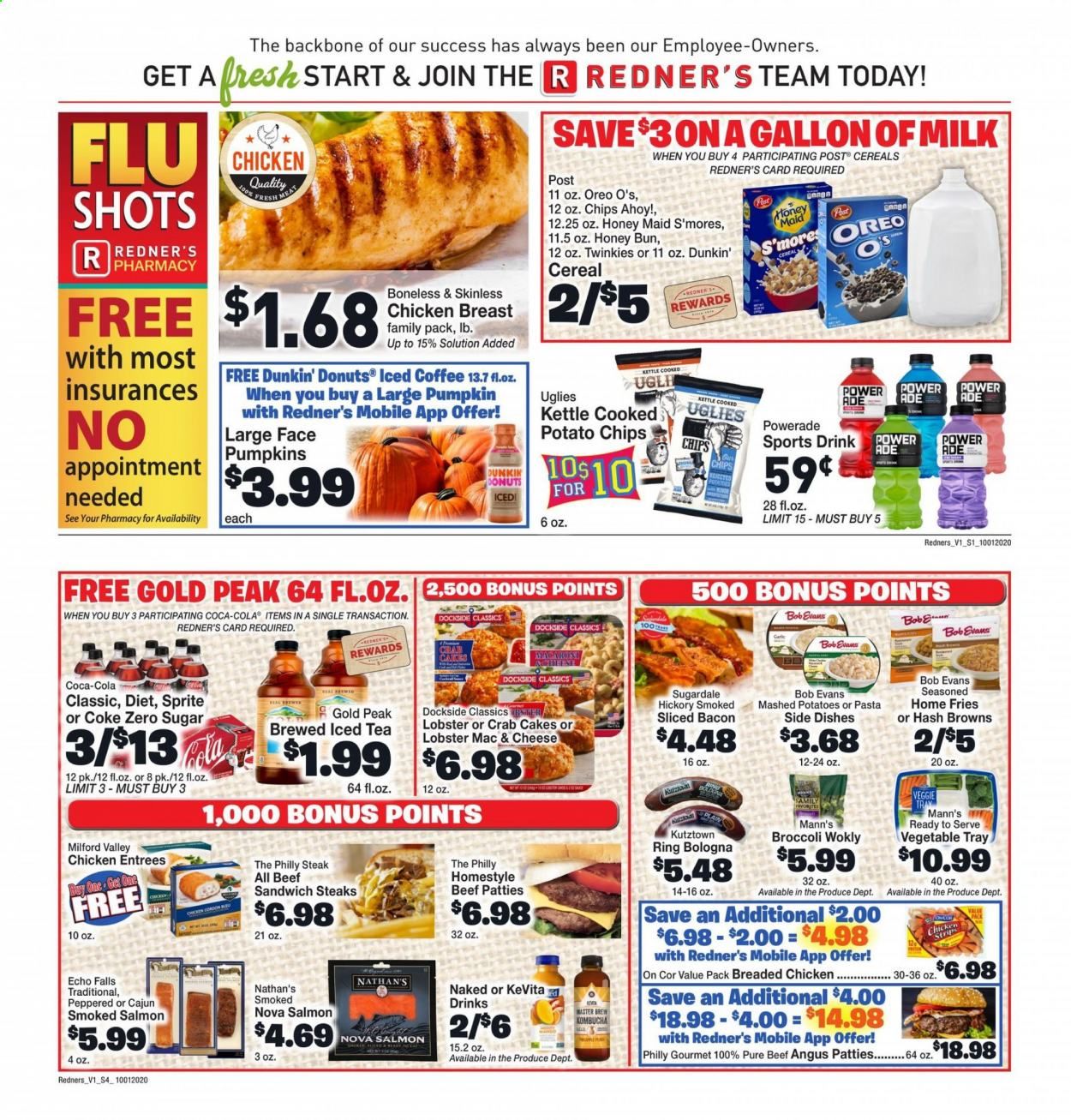 Redner's Markets Weekly Ad Flyer October 1 to October 7