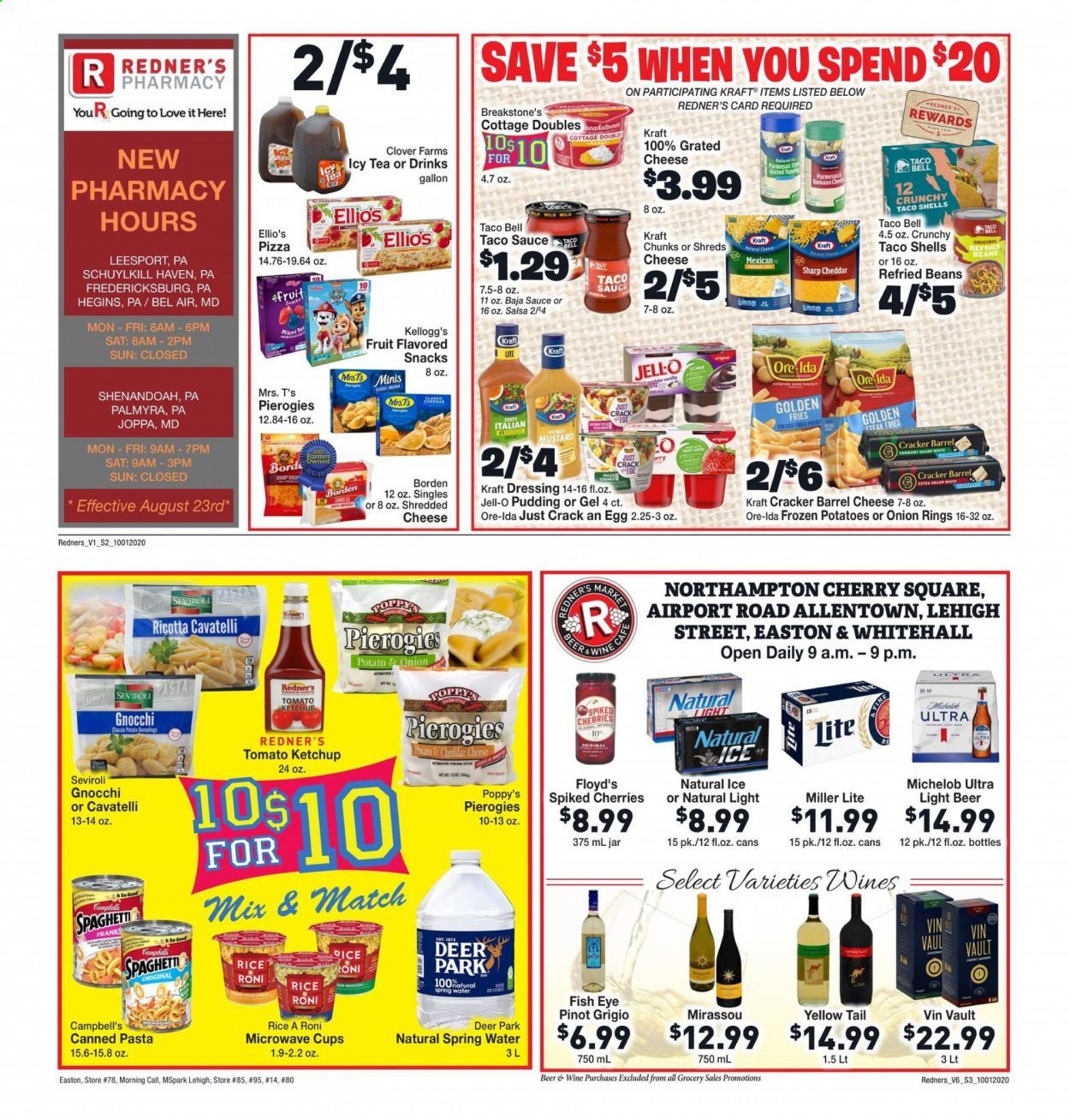 Redner's Markets Weekly Ad Flyer October 1 to October 7