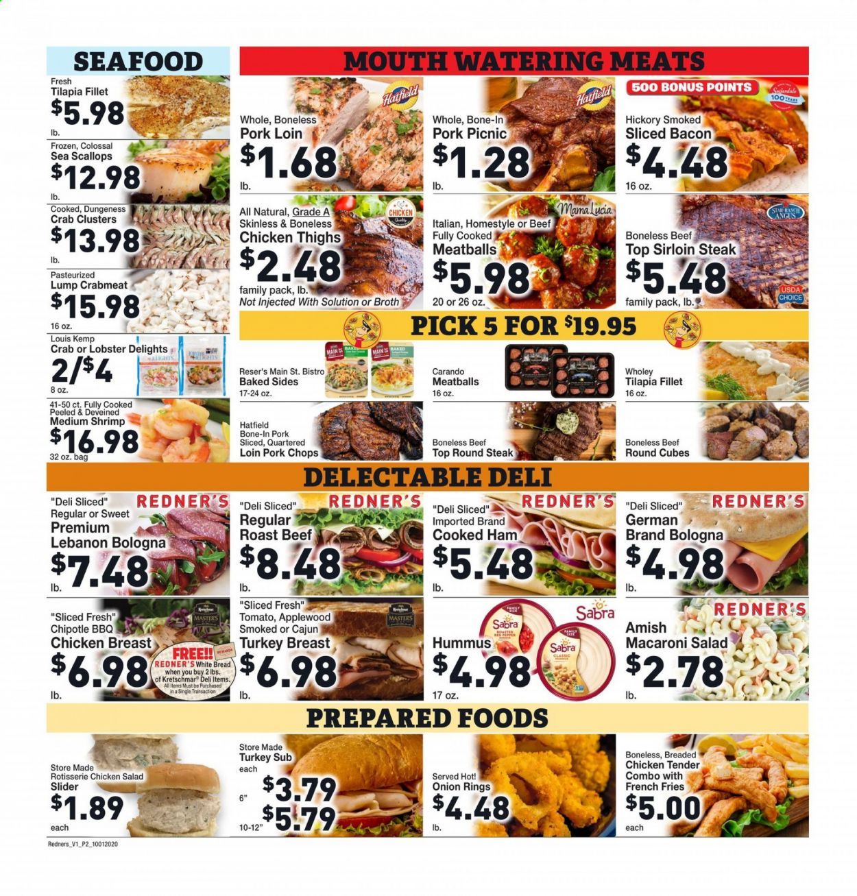 Redner's Markets Weekly Ad Flyer October 1 to October 7