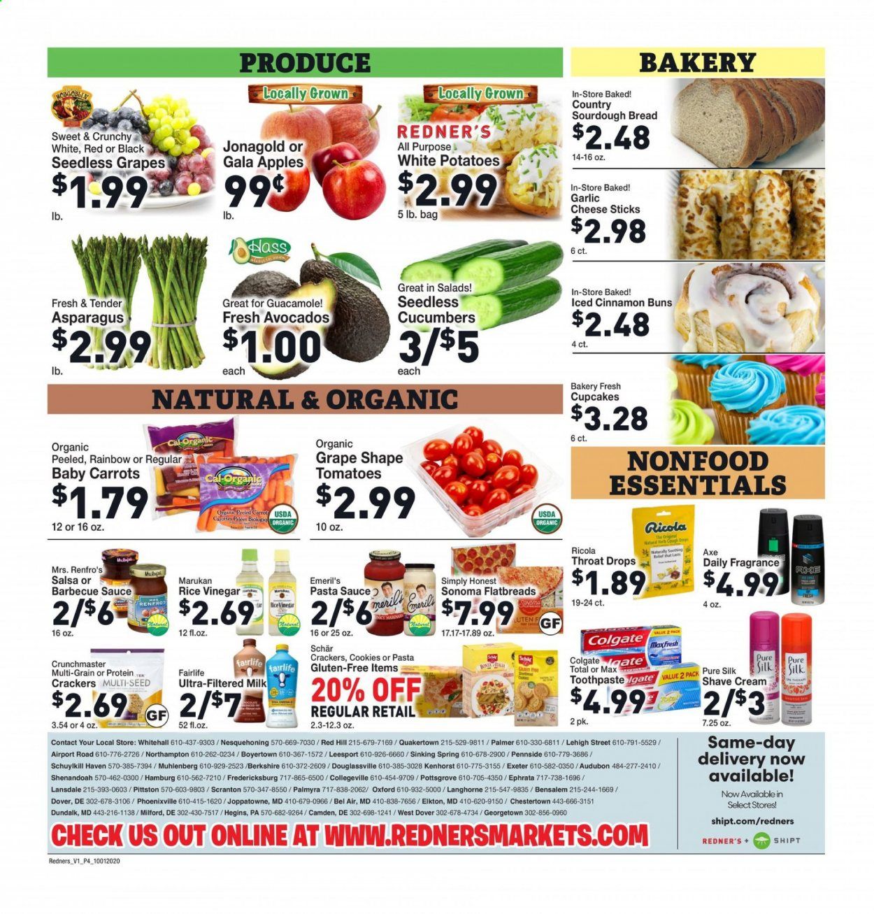 Redner's Markets Weekly Ad Flyer October 1 to October 7