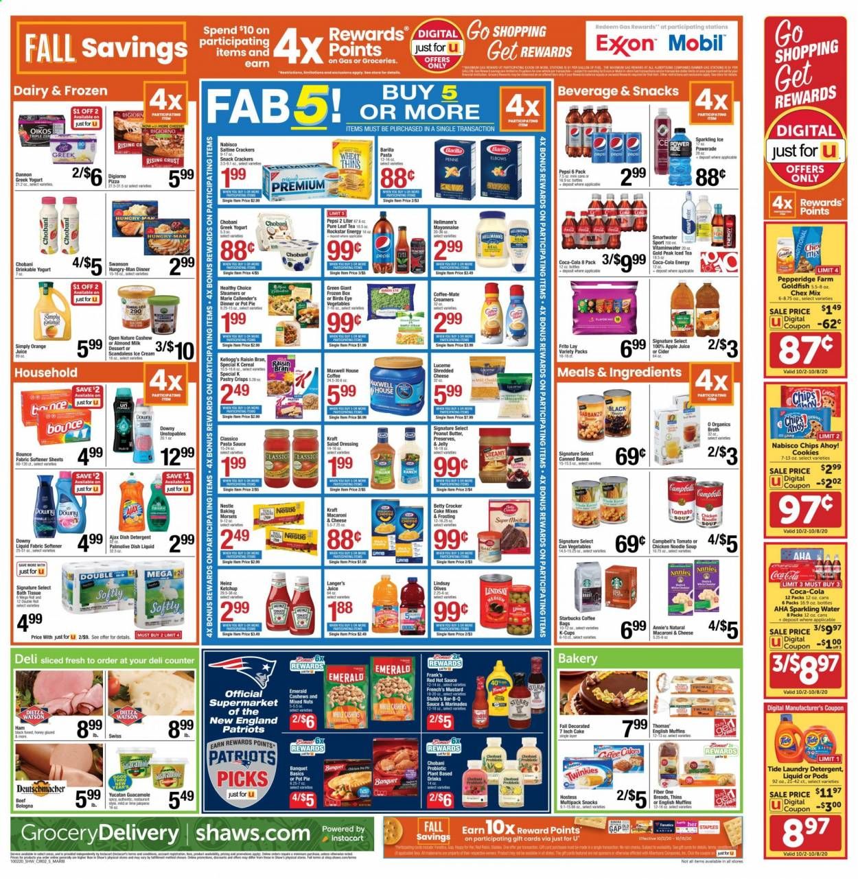 Shaw’s Weekly Ad Flyer October 2 to October 8