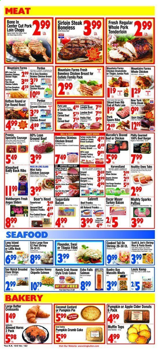 King Kullen Weekly Ad Flyer October 2 to October 8
