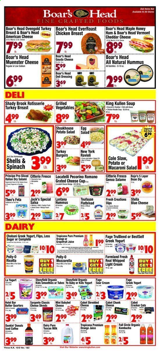 King Kullen Weekly Ad Flyer October 2 to October 8