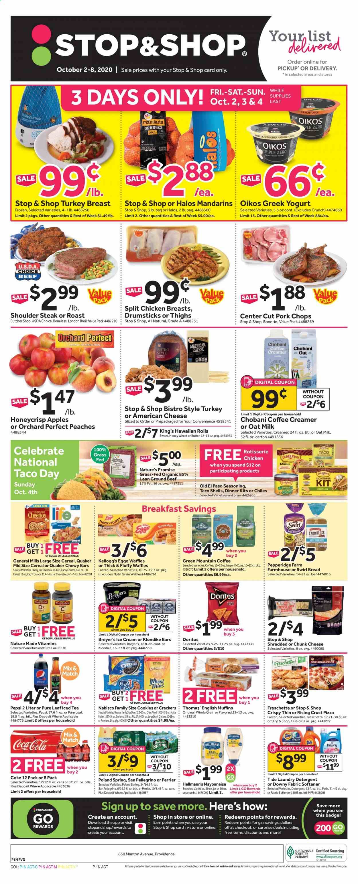 Stop & Shop (RI) Weekly Ad Flyer October 2 to October 8