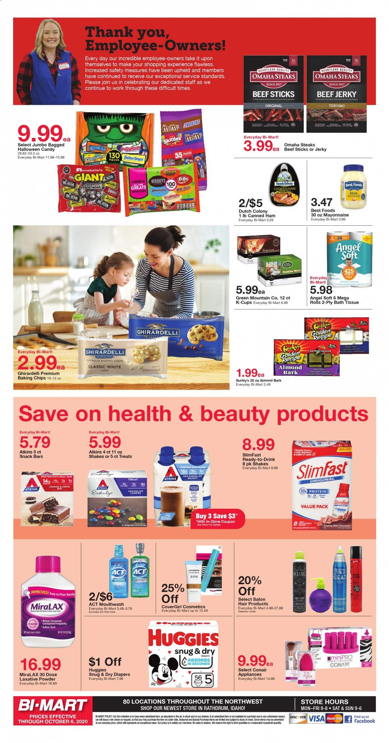 Bi-Mart Weekly Ad Flyer October 1 to October 6