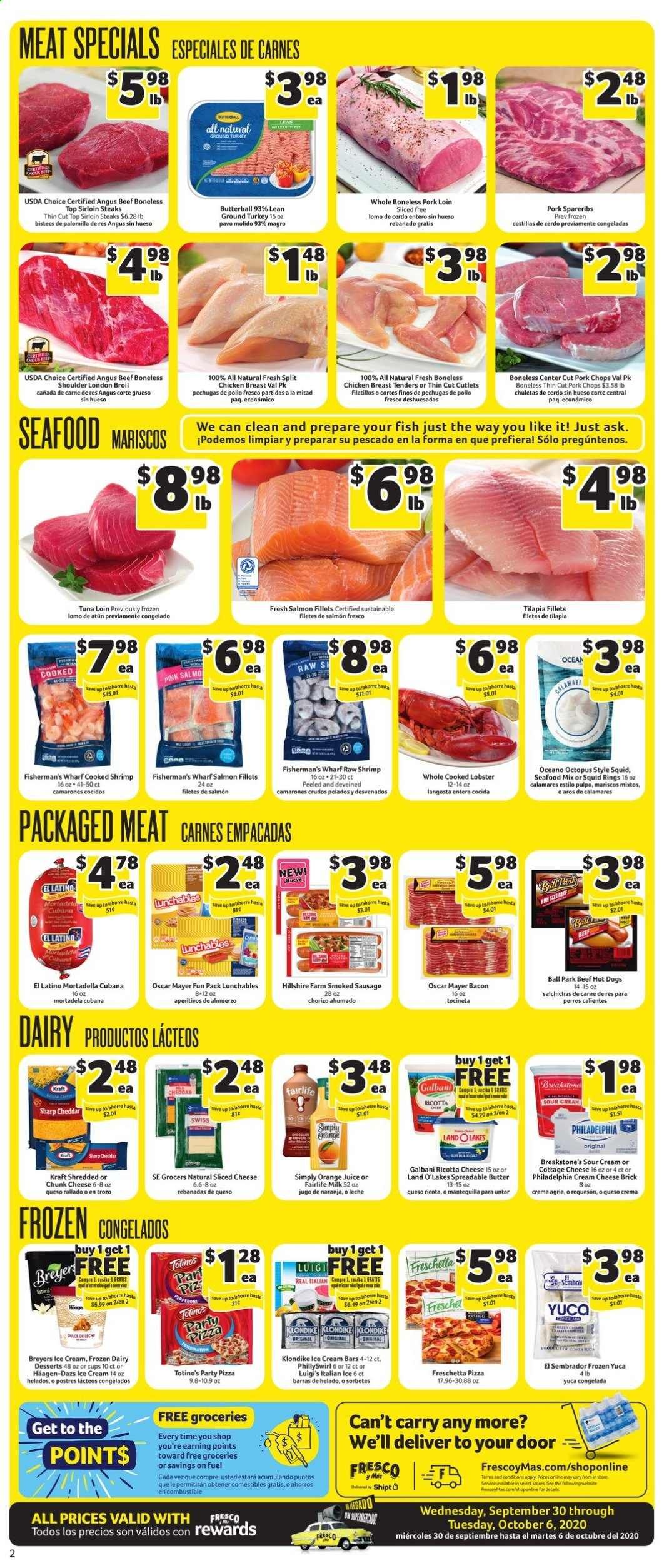 Fresco y Más Weekly Ad Flyer September 30 to October 6